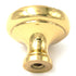 F6 Polished Brass 1 1/4" Solid Brass Cabinet Knob Pulls Keeler Richelieu