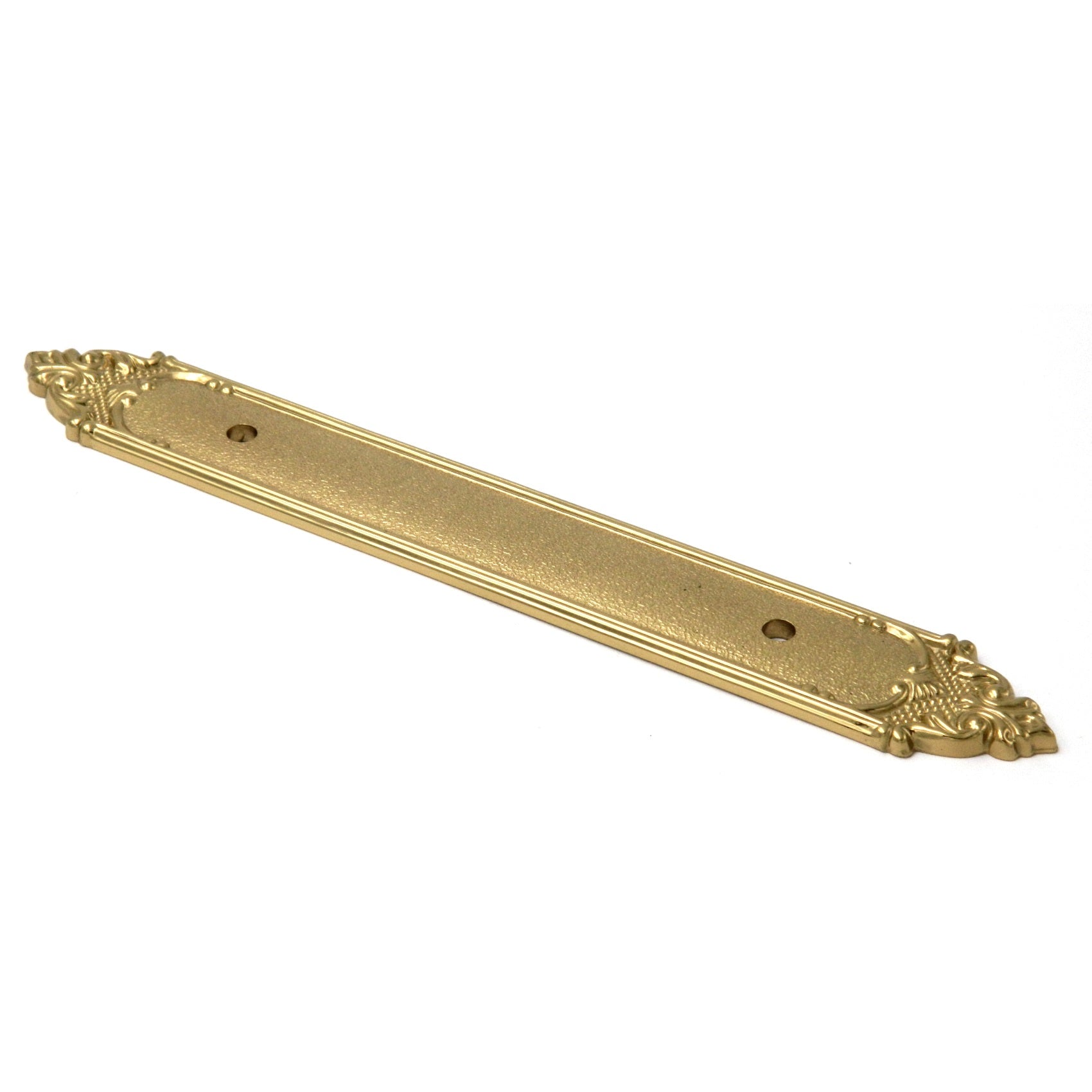 Belwith Keeler Polished Brass Richelieu 3 3/4" (96mm)cc Handle Backplate F9