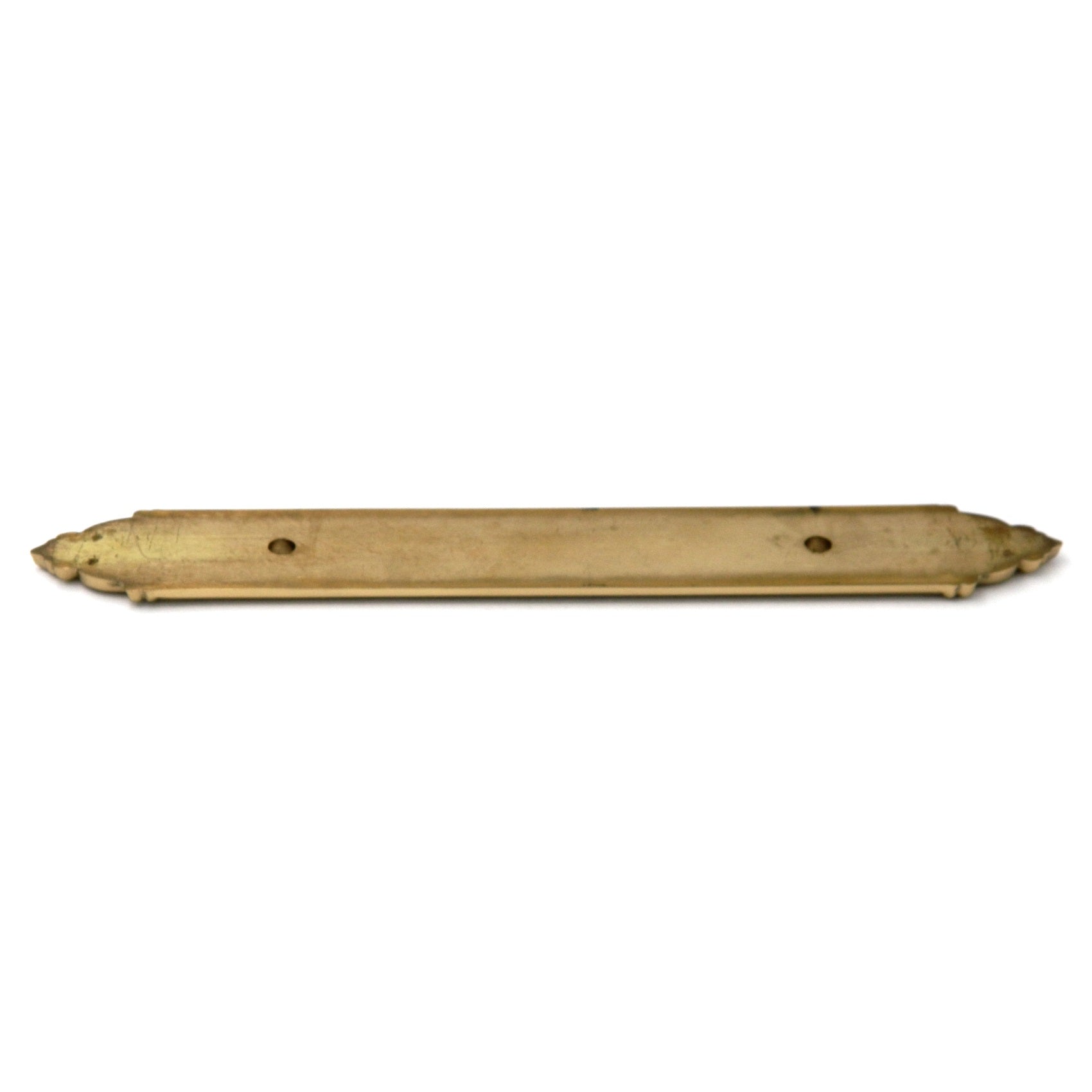 Belwith Keeler Polished Brass Richelieu 3 3/4" (96mm)cc Handle Backplate F9