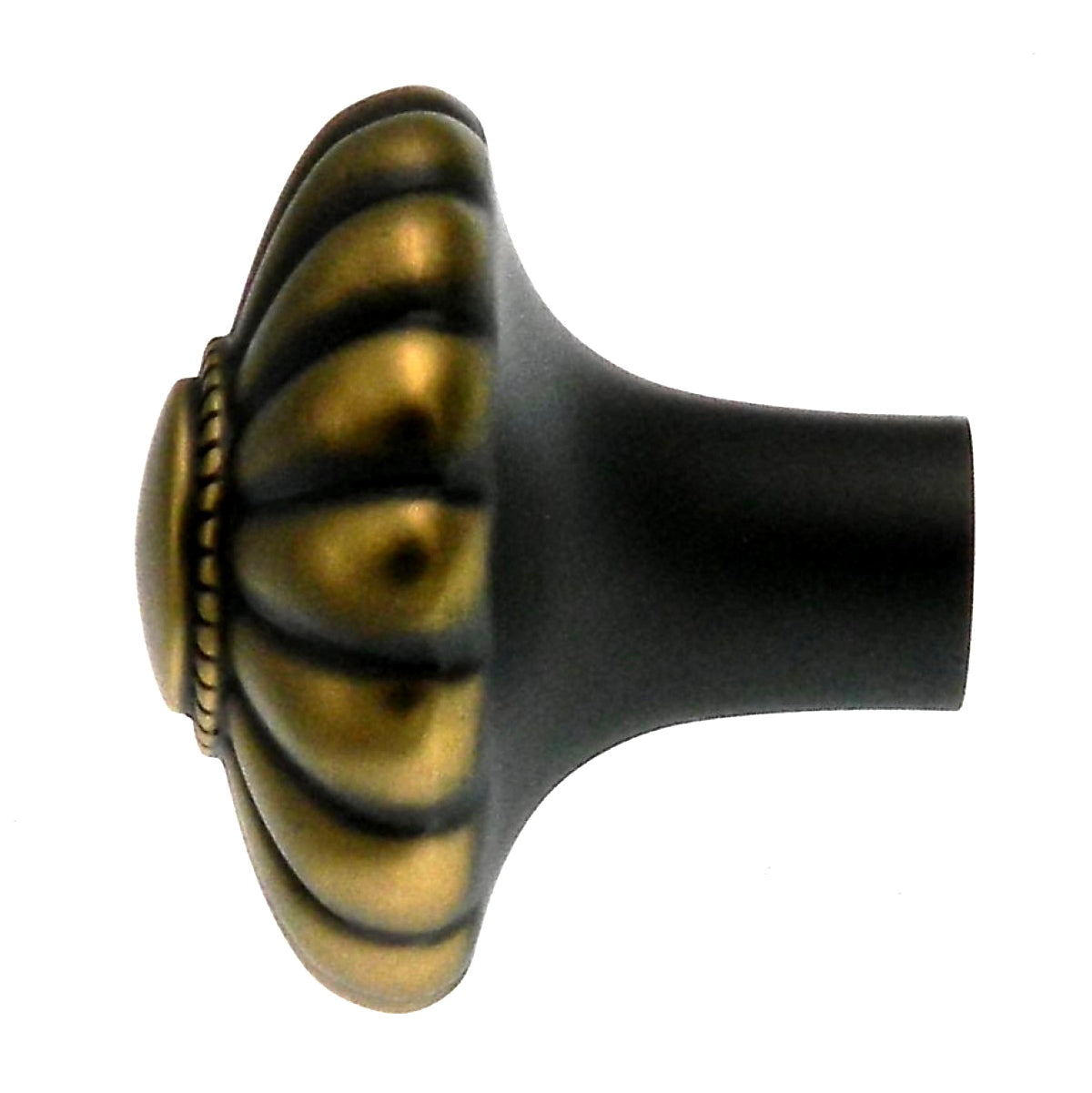 Belwith Keeler Beaded Classic 1 1/4" Winchester Brass Round Beaded Solid Brass Cabinet Knob G2-06