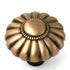 Belwith Keeler Beaded Classic 1 1/4" Wellington Bronze Round Beaded Solid Brass Cabinet Knob G2-15R