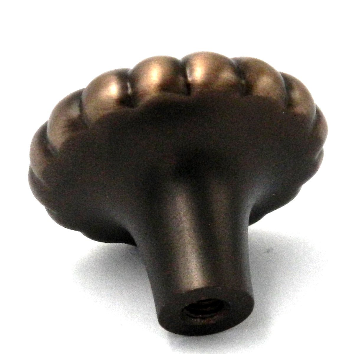 Belwith Keeler Beaded Classic 1 1/4" Wellington Bronze Round Beaded Solid Brass Cabinet Knob G2-15R