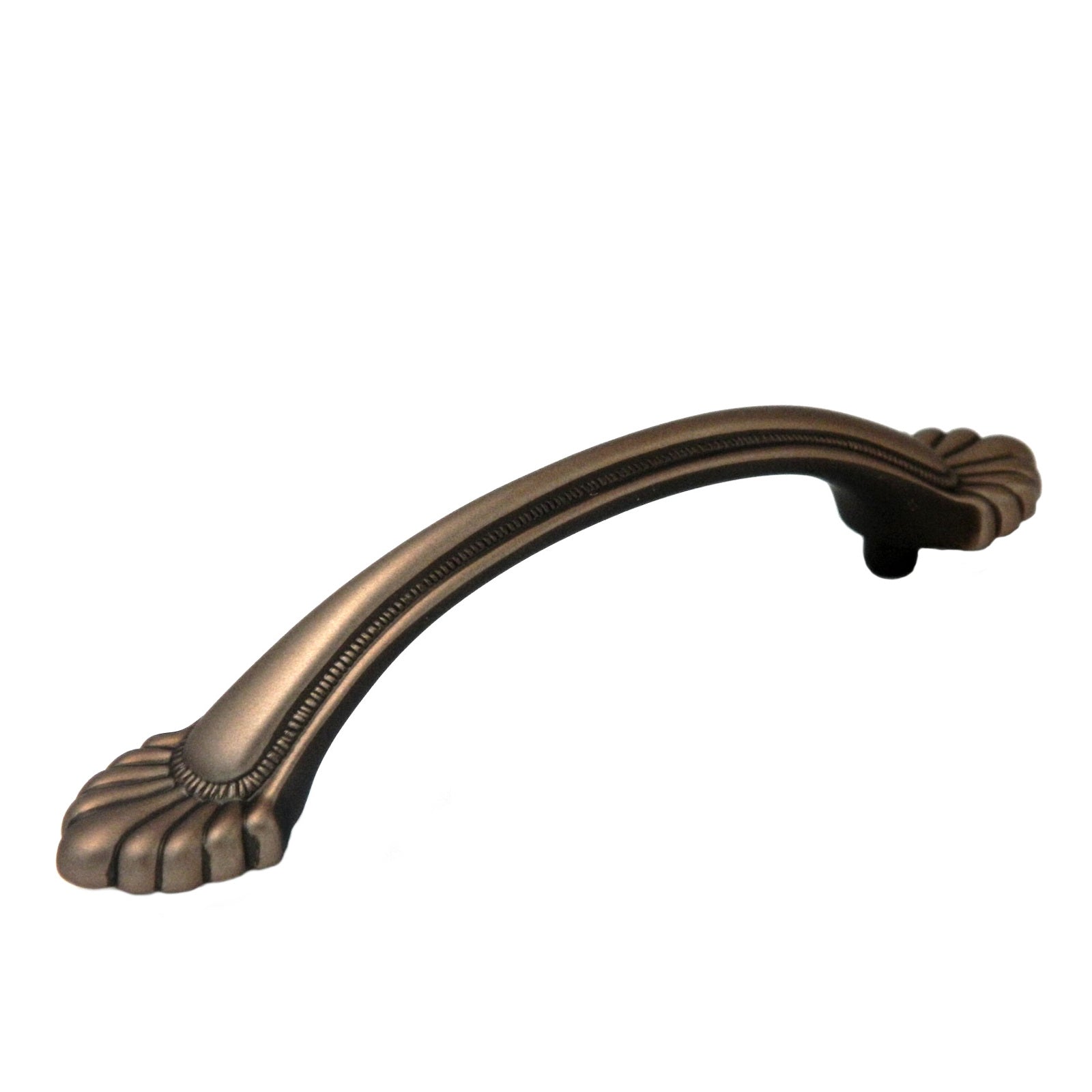 Keeler Beaded Classic G8-15R Wellington Bronce 3 3/4" (96 mm) cc Tirador de manija de latón macizo