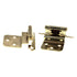 Pair Liberty Self-Closing Polished Brass Hinges 3/8" Inset H0104AV-PB-O2