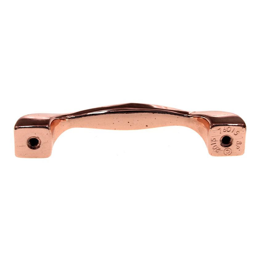 Hickory Hardware Twist Cabinet Arch Pull 3" Ctr Polished Copper H076015-CP