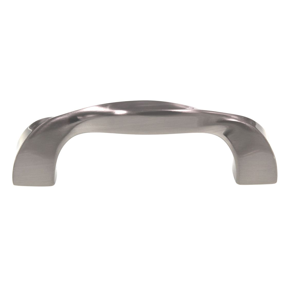 Hickory Hardware Twist Cabinet Arch Pull 3" Ctr Satin Nickel H076015-SN