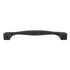 Hickory Hardware Twist Cabinet Arch Pull 5" (128mm) Ctr Black Iron H076017-BI