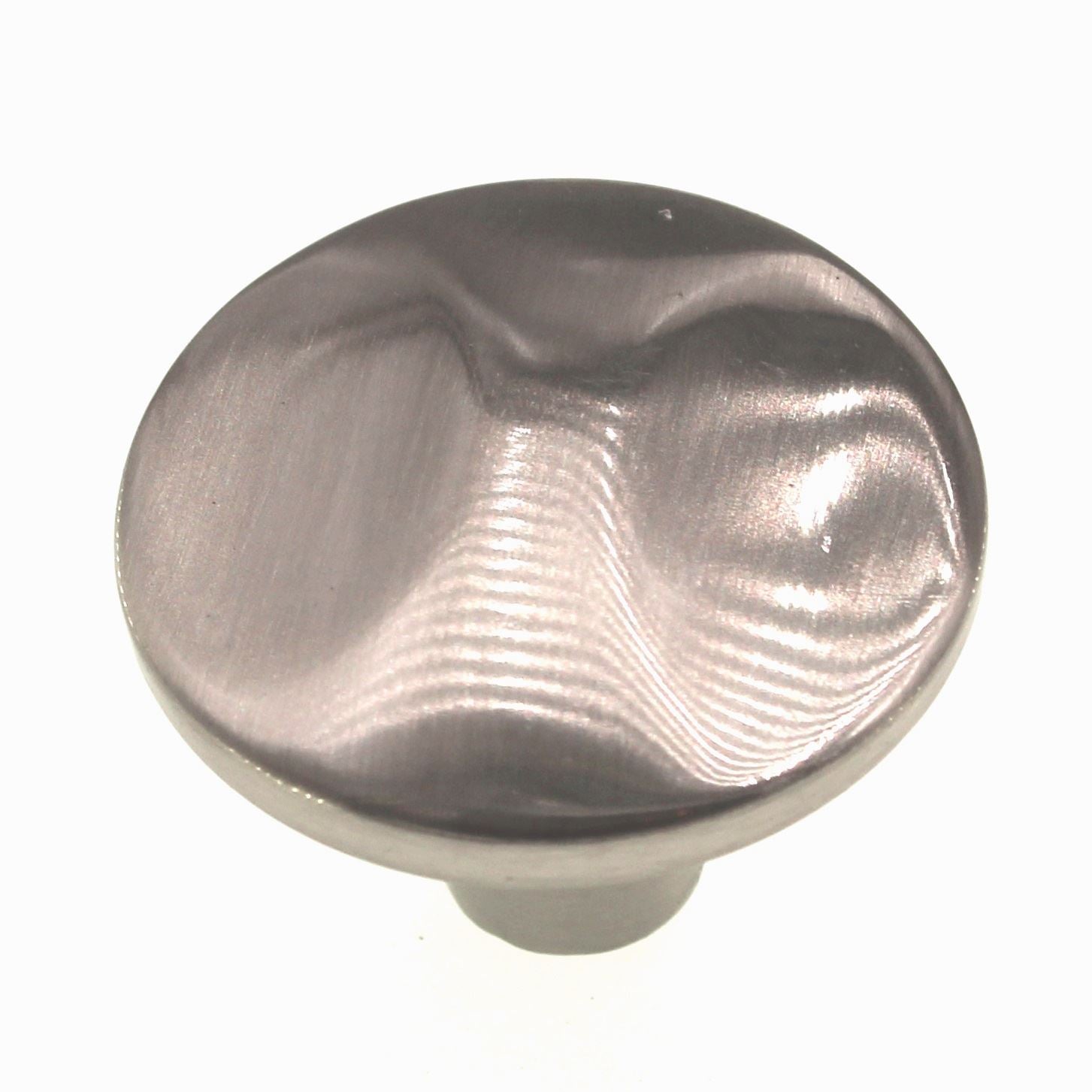 Hickory Hardware Crest 1 1/4" Curved Top Cabinet Knob Satin Nickel H076128-SN