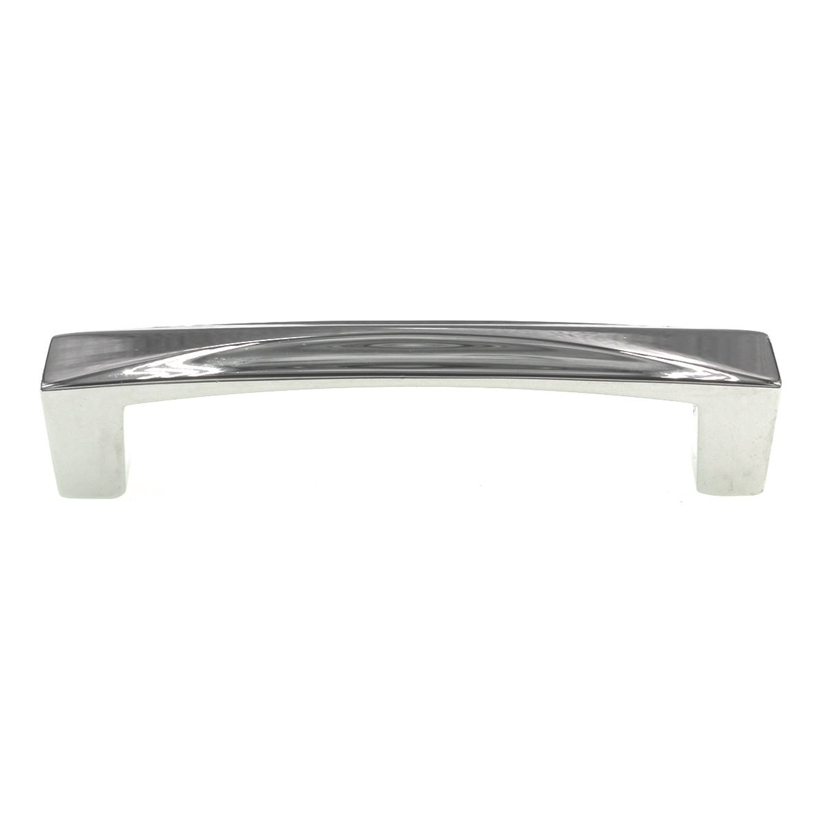 Hickory Hardware Crest Chrome 3 3/4" (96mm) Ctr. Cabinet Bar Pull H076130-CH