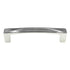 Hickory Hardware Crest Chrome 3 3/4" (96mm) Ctr. Cabinet Bar Pull H076130-CH