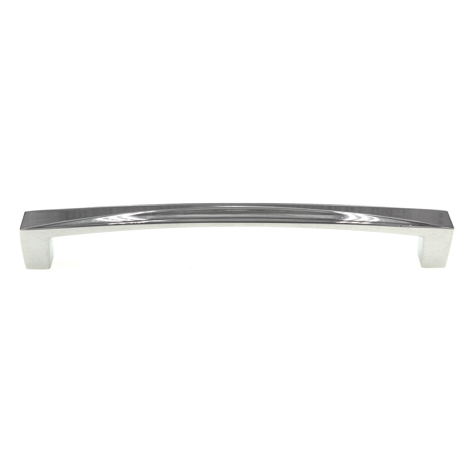 Hickory Hardware Crest Chrome 6 1/4" (160mm) Ctr. Cabinet Bar Pull H076132-CH