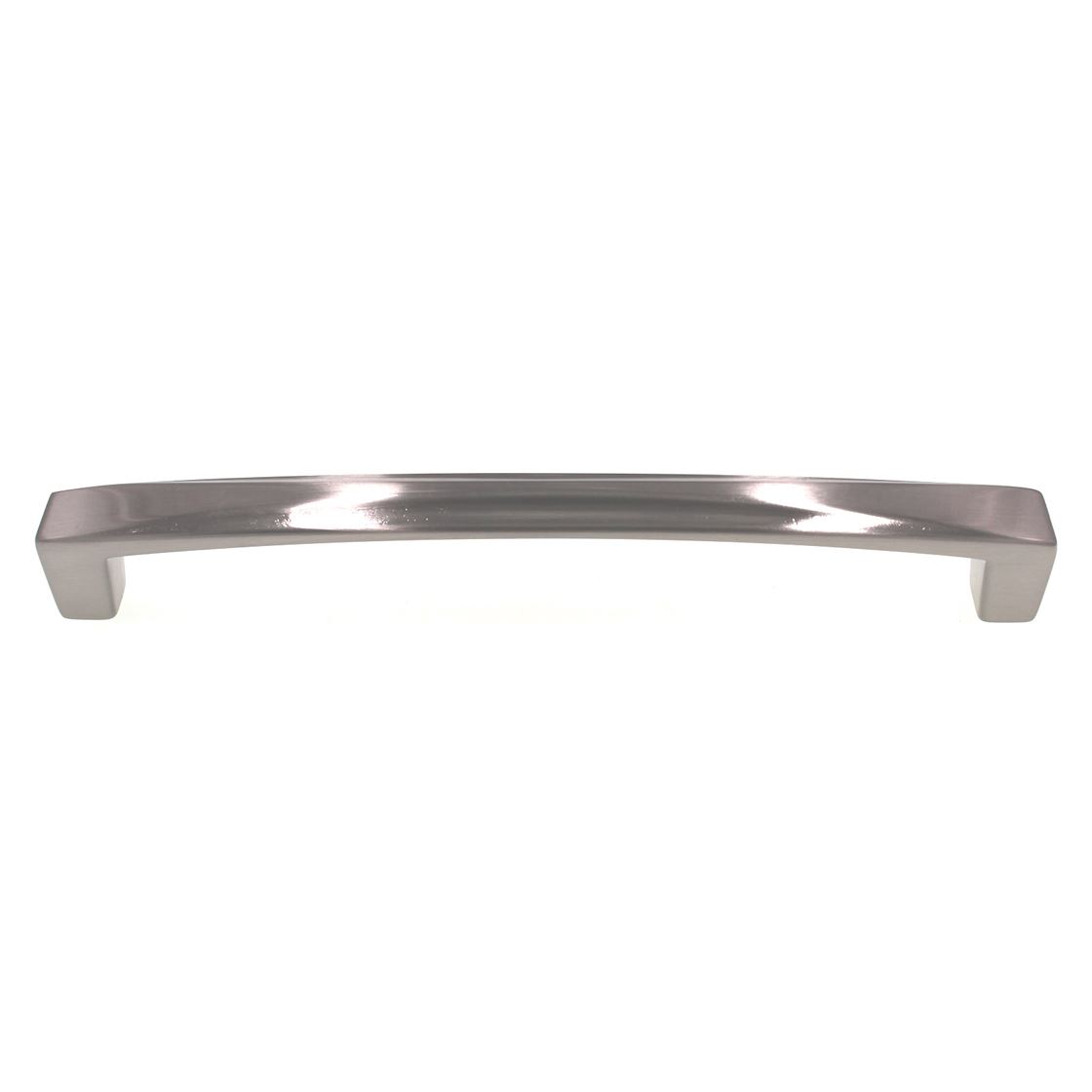 Hickory Hardware Crest Cabinet Pull 6 1/4" (160mm) Ctr Satin Nickel H076132-SN