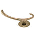 Amerock Brushed Bronze Coat or Robe Hook, Double Prong Wall Mounted H55472-BBZ