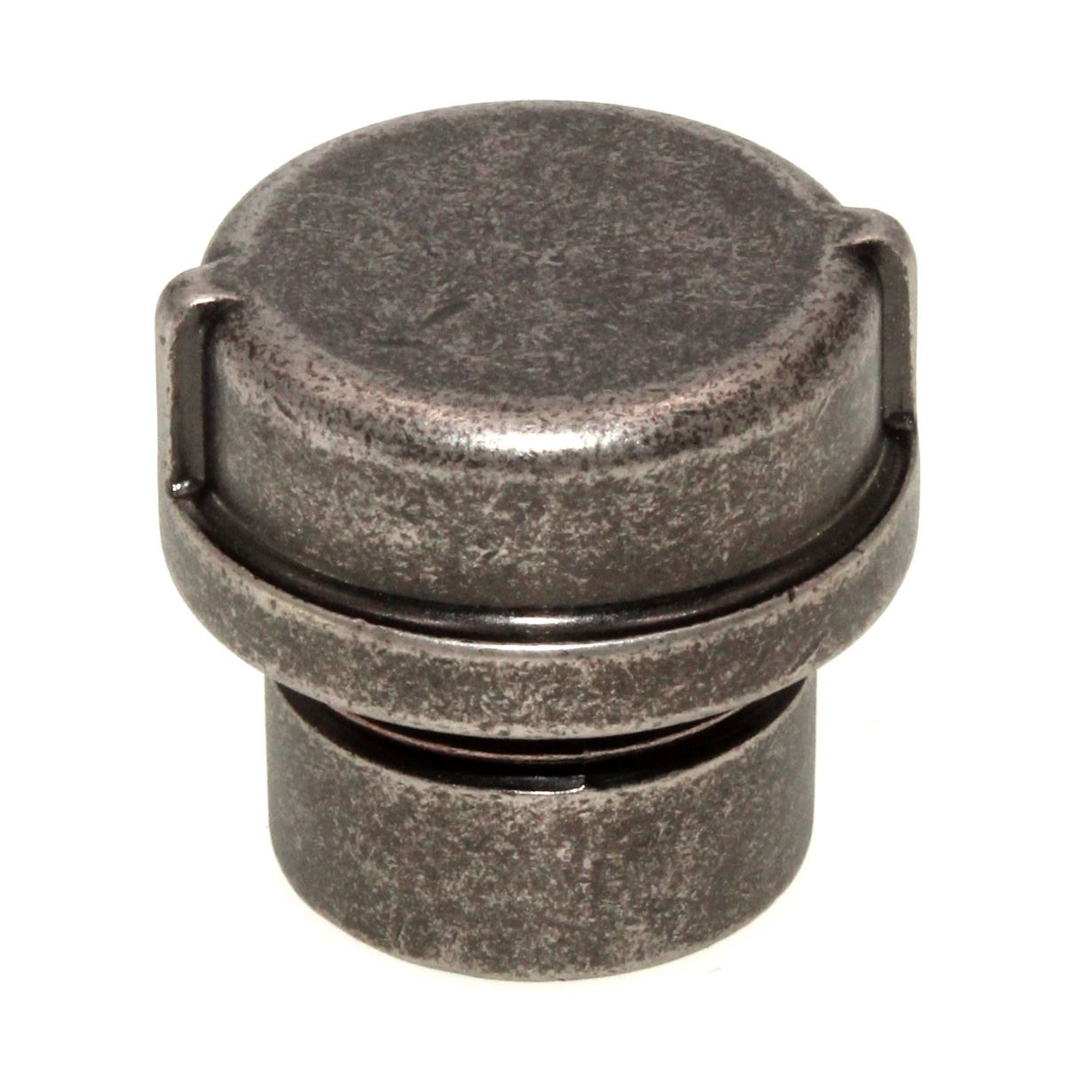 Hickory Hardware Pipeline 1 1/4" Industrial Knob Black Nickel Vibed HH075028-BNV