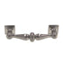 Hickory Hardware Somerset Cabinet Arch Pull 3" Ctr Satin Nickel HH74549-SN