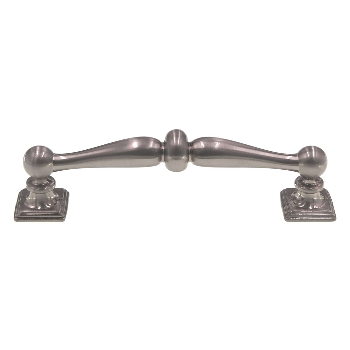 Hickory Hardware Somerset Cabinet Pull 3 3/4" (96mm) Ctr Satin Nickel HH74637-SN