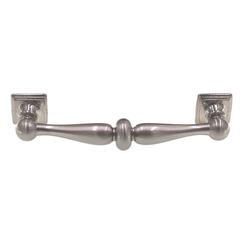 Hickory Hardware Somerset Cabinet Pull 3 3/4" (96mm) Ctr Satin Nickel HH74637-SN