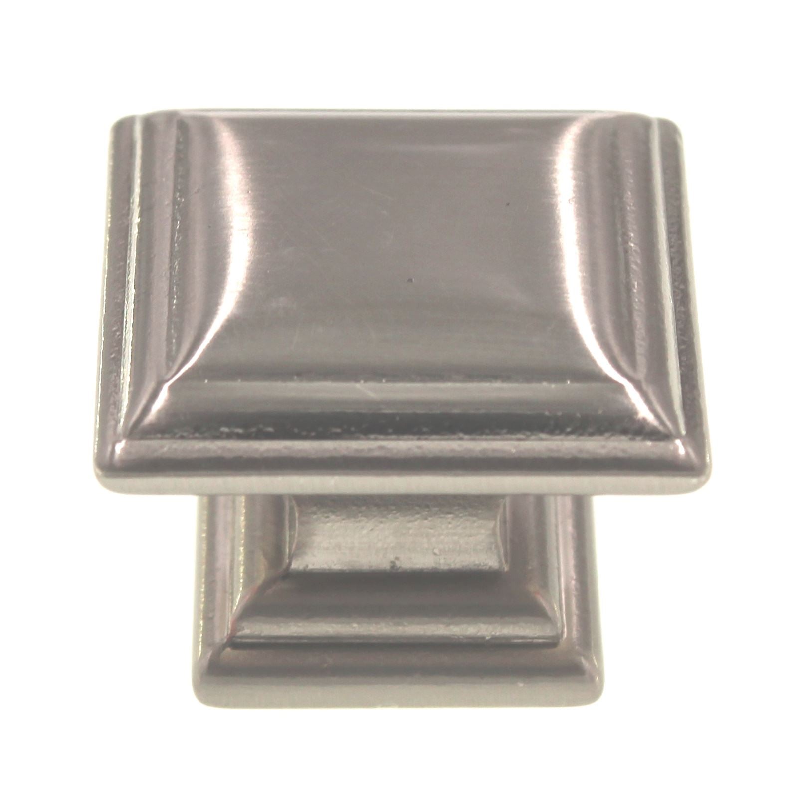 Hickory Hardware Somerset 1 1/4" Square Cabinet Knob Satin Nickel HH74639-SN