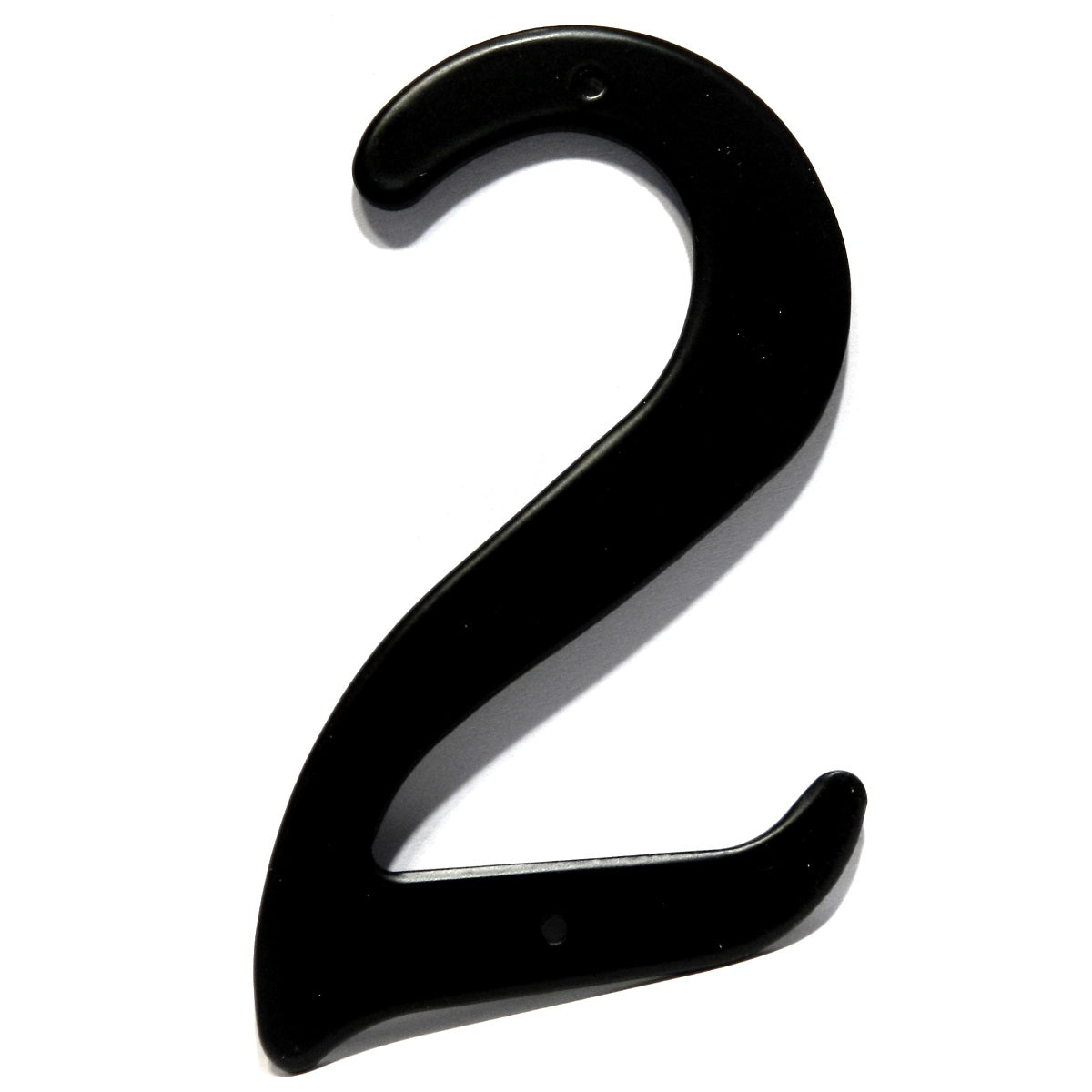 Black Aluminum House or Apartment Door Numbers