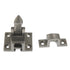 Cliffside IBCL-SS Solid Brass Ice Box Lever Cabinet Latch, Silver Satin Nickel