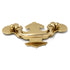 Belwith Keeler Manor House K14 Polished Brass 3"cc Solid Brass Drop Cabinet Bail Pull