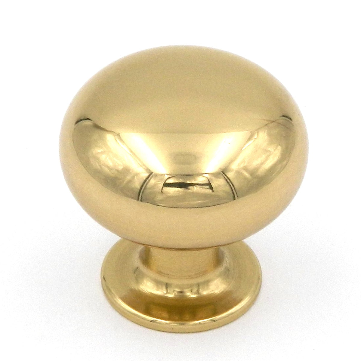 Belwith Keeler Power & Beauty Polished Brass Solid Brass 1 1/8" Knob K16