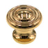 FKI Hardware Period Brass Solid Brass 1" Round Cabinet Knob K20