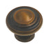 Showcase Showcase Antique English Brass Round 1 5/16" Cabinet Knob K2045-AEH