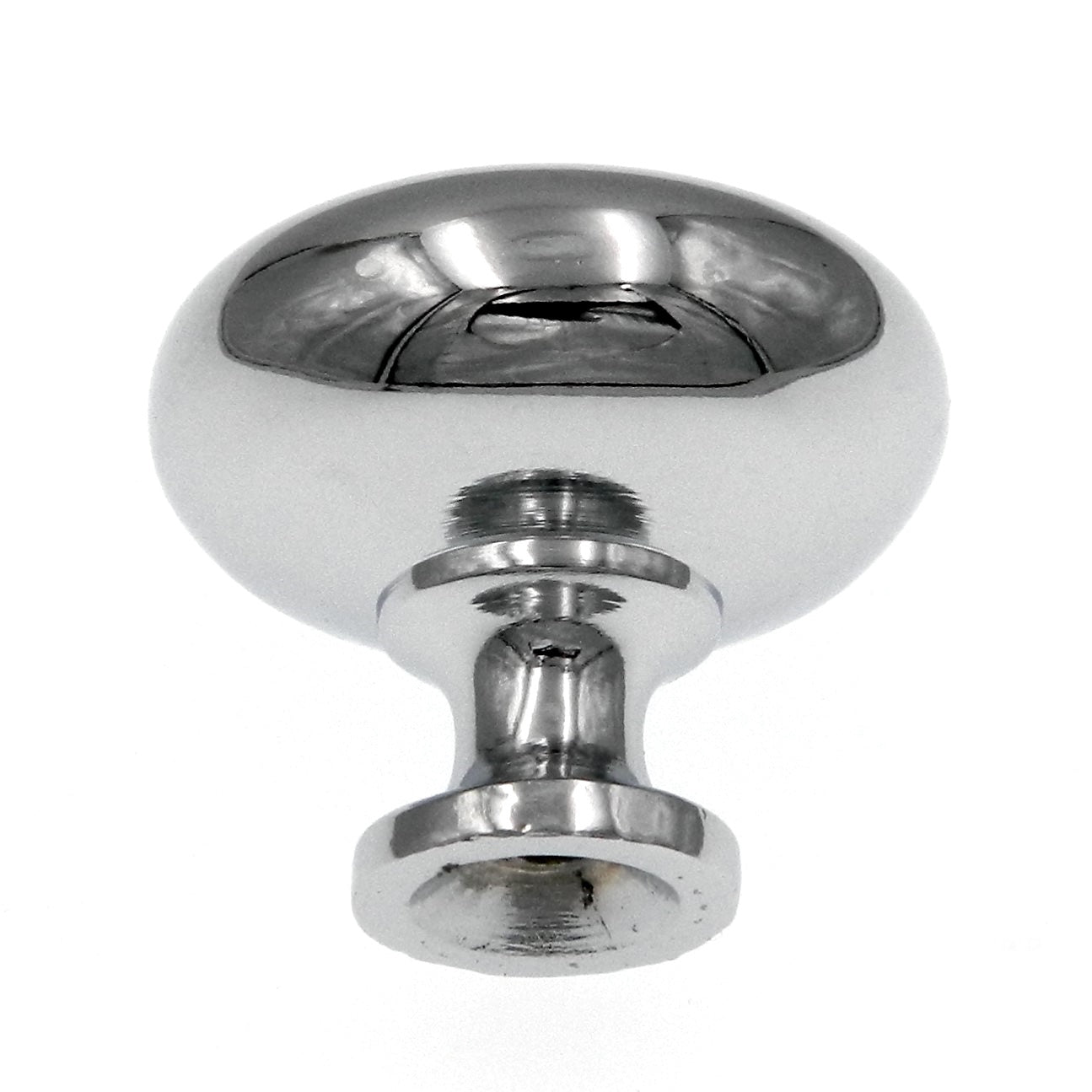 Showcase  Polished Chrome Round Smooth 1 3/16" Cabinet Knob K2361-PC