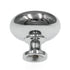 Showcase  Polished Chrome Round Smooth 1 3/16" Cabinet Knob K2361-PC