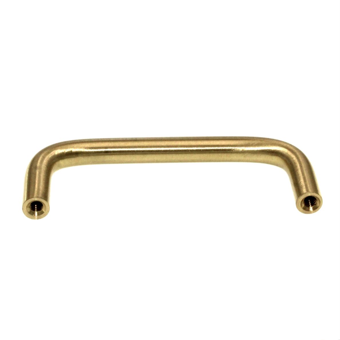 Elements Torino Brushed Brass 3" Ctr. Cabinet Wire Pull K271-3-BB