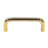 Elements Torino Polished Brass 3" Ctr. Cabinet Wire Pull K271-3-PB