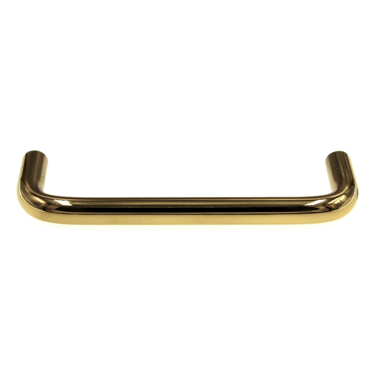 Elements Torino Polished Brass 3 1/2" Ctr. Cabinet Wire Pull K271-3.5-PB