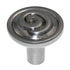 Showcase  Brushed Satin Nickel Round Swirl 1 1/8" Cabinet Knob K2859-BSN