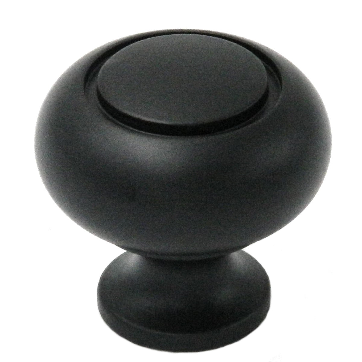 10 Pack Belwith Keeler Power & Beauty 1 1/4" Oil Rubbed Bronze Round Solid Brass Cabinet Knob K319