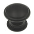 Keeler Power & Beauty Oil-Rubbed Bronze 1 1/4" Ridged Cabinet Knob K344