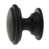 Keeler Power & Beauty Oil-Rubbed Bronze 1 1/4" Ridged Cabinet Knob K344