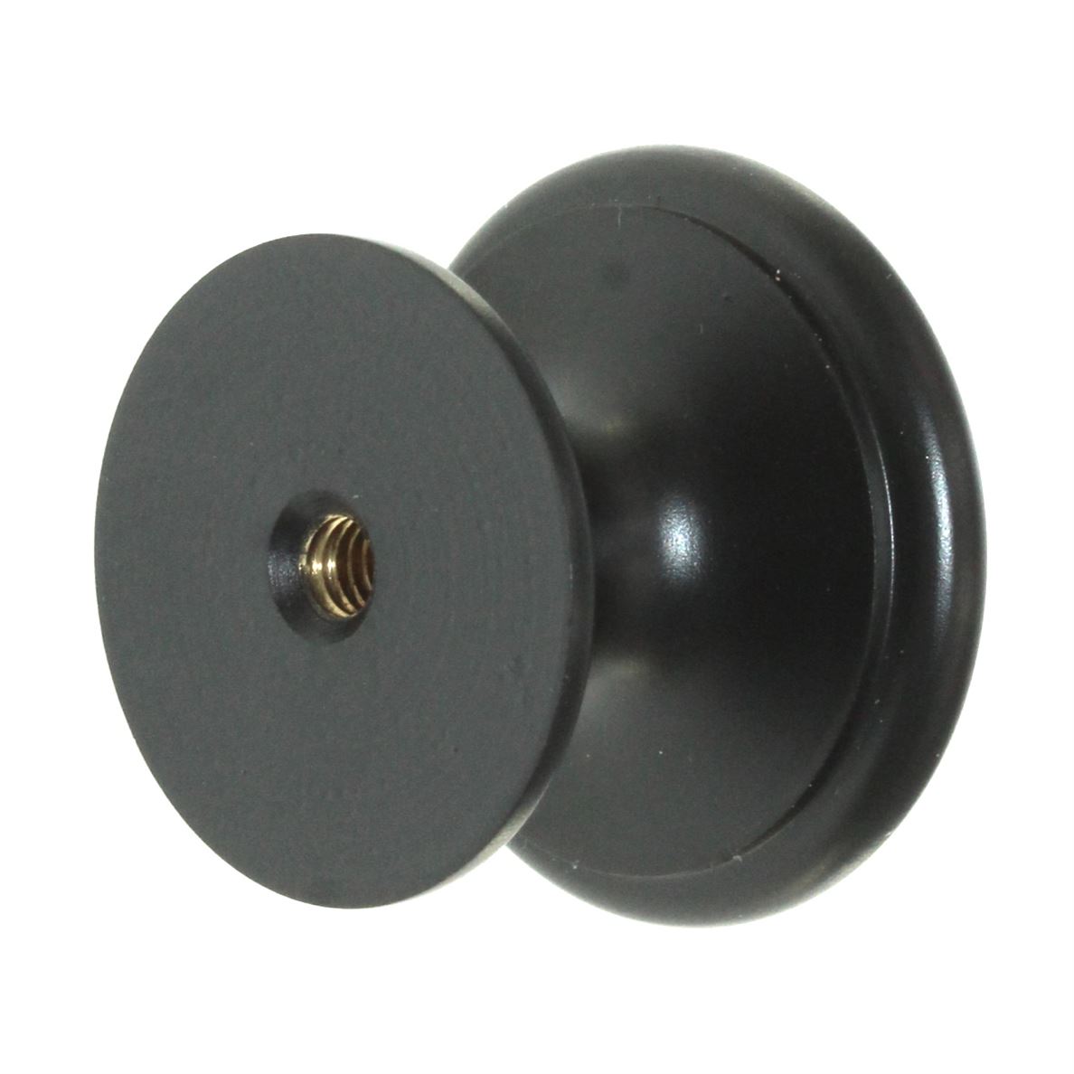 Keeler Power & Beauty Oil-Rubbed Bronze 1 1/4" Ridged Cabinet Knob K344