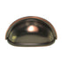 Hickory Hardware Power & Beauty Oil-Rubbed Bronze 3" Ctr Drawer Cup Pull K43-OBH