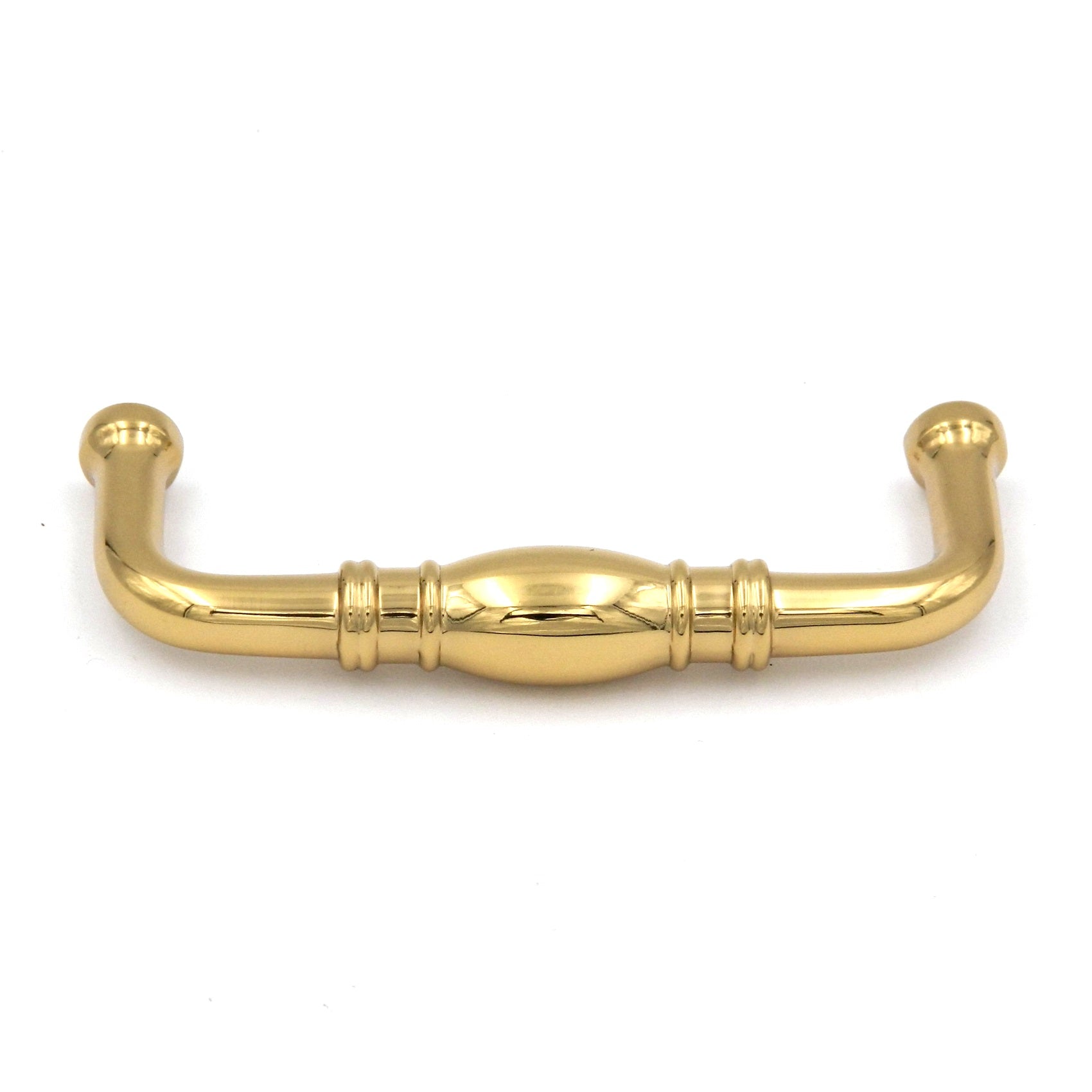 20 Pack Belwith Keeler Prestige K47 Polished Brass 3"cc Solid Brass Cabinet Handle Pull