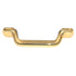 Keeler Solid Brass Polished Brass 3"cc Furniture Cabinet Handle Pull Solid Brass K5