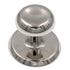 Hickory Hardware Metropolis Bright Nickel Cabinet Knob with Backplate K64-14