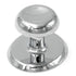 Hickory Hardware Sunnyside 1 1/4" Chrome Round Cabinet Knob with 1 1/2" Base K64-CH