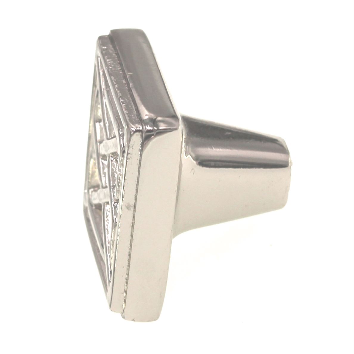 Belwith Keeler Celtic 1 1/4" Square Cabinet Knob Polished Nickel KB73836-14