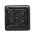 Belwith Keeler Celtic 1 1/4" Square Cabinet Knob Matte Black KB73836-MB