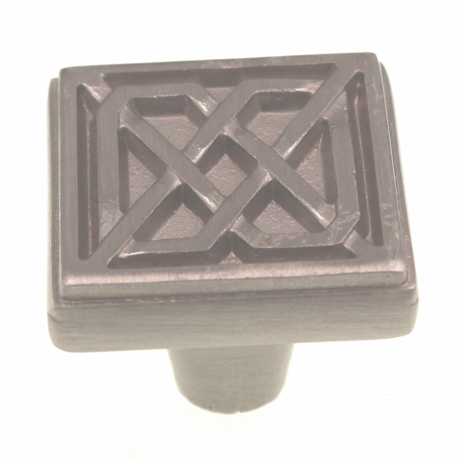 Belwith Keeler Celtic 1 1/4" Square Cabinet Knob Stainless Steel KB73836-SS