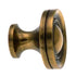 Belwith Keeler Sherwood Antique Brass 3/4" Solid Brass Cabinet Knob L46