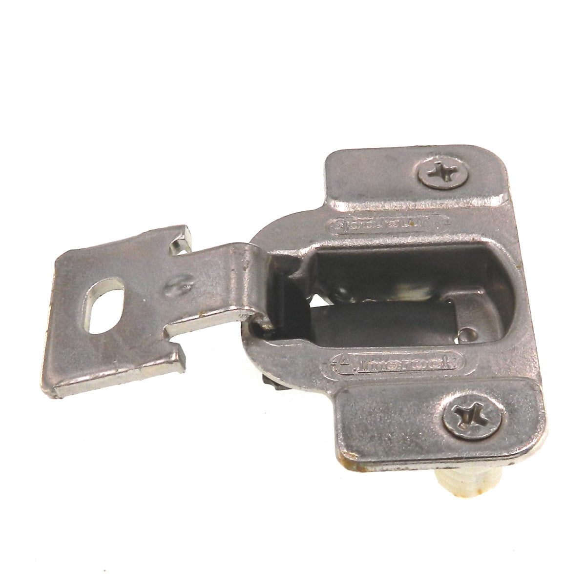 Amerock Nickel 105 deg. Partial Wrap 5/8" Overlay Concealed Hinge LD2143SK-3-14