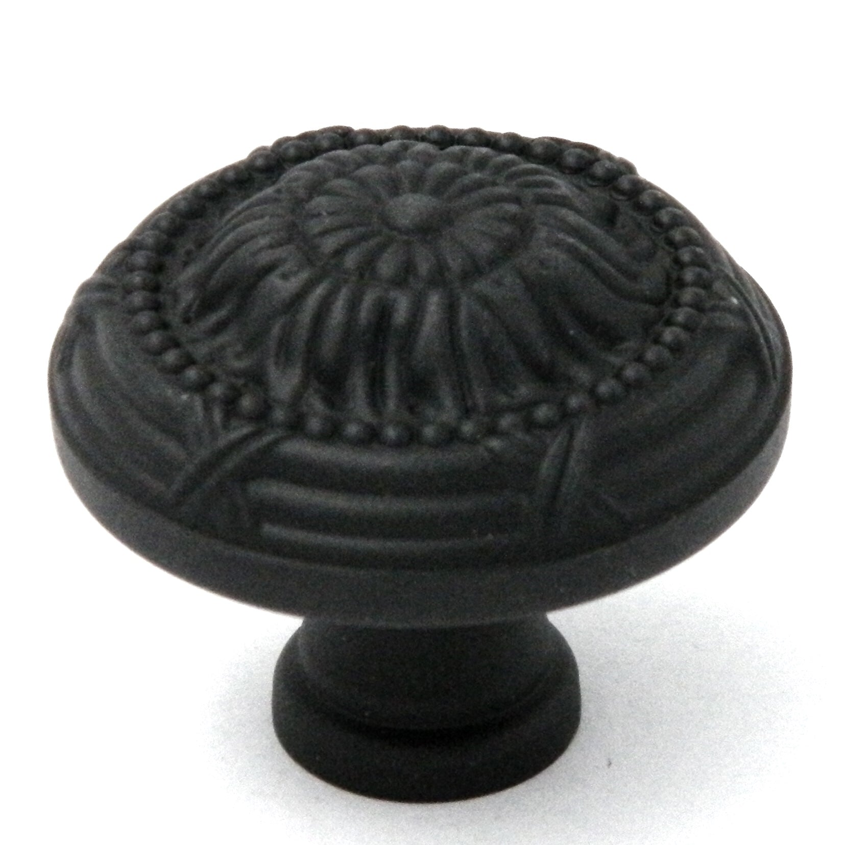 Belwith Products Ribbon & Reed 1 1/2" Round Knob Oil-Rubbed Bronze M303