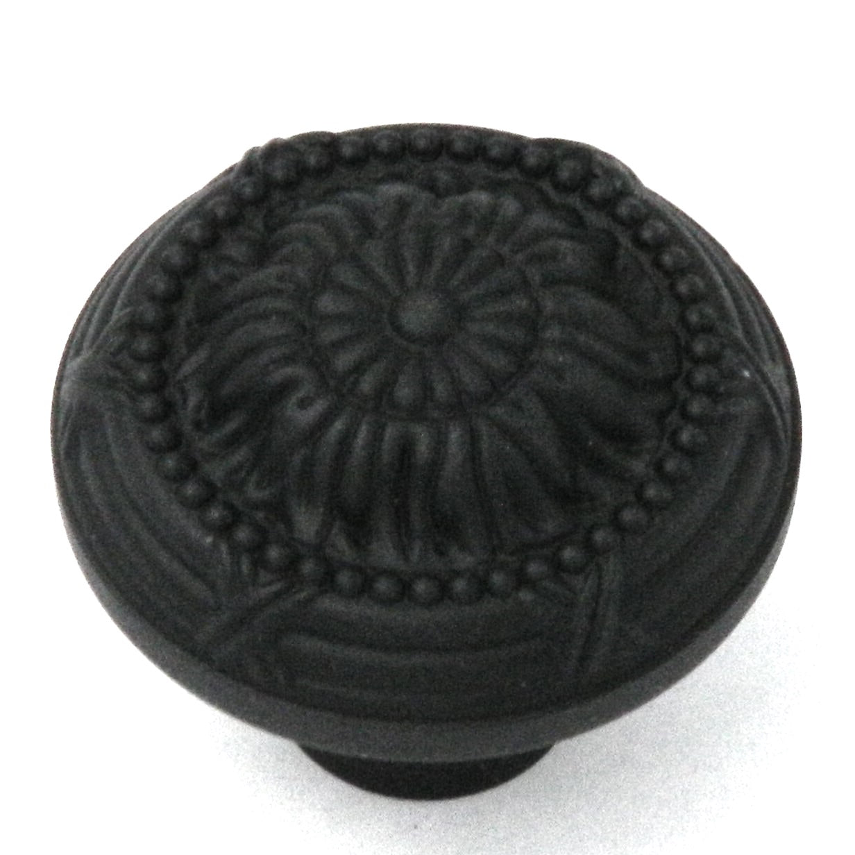 Belwith Products Ribbon & Reed 1 1/2" Round Knob Oil-Rubbed Bronze M303